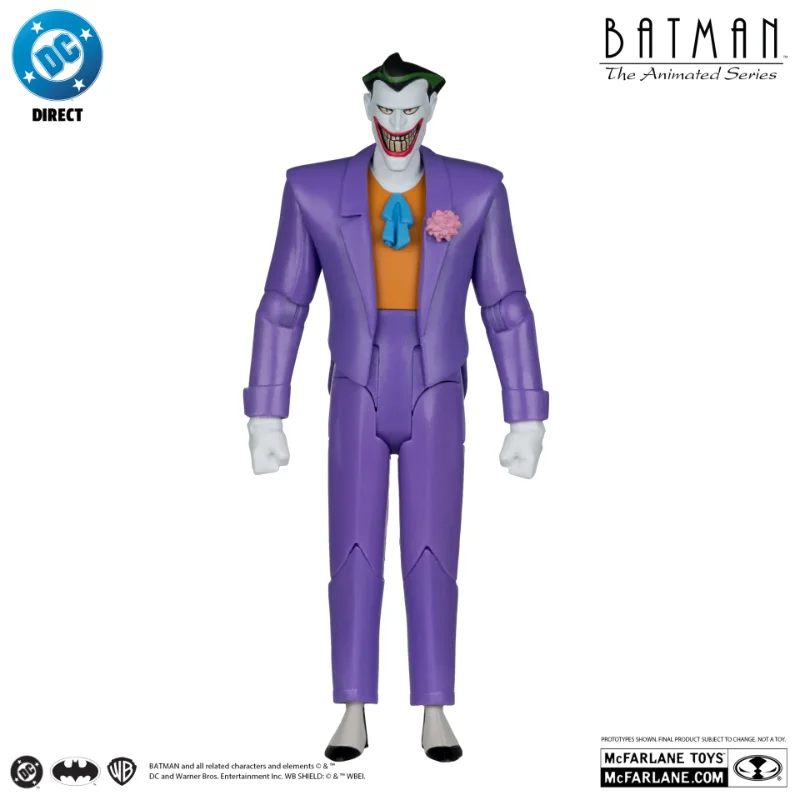 DC DIRECT BATMAN ANIMATED BUILD-A-FIGURE WAVE 7 ACTION FIGURE SET (6)