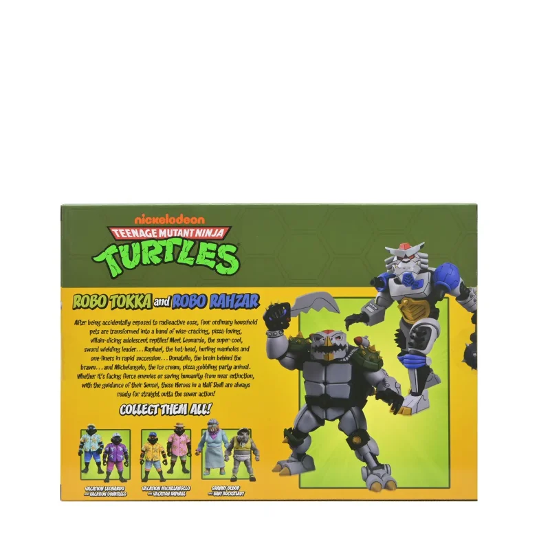 TMNT 1987 CART ROBO TOKKA AND RAHZAR 2PA