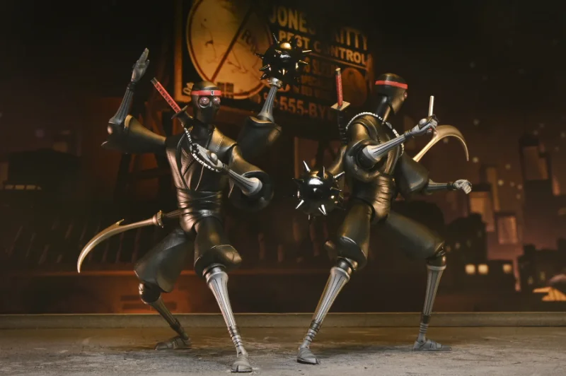 TMNT 2012 CARTOON FOOTBOTS 2-PACK