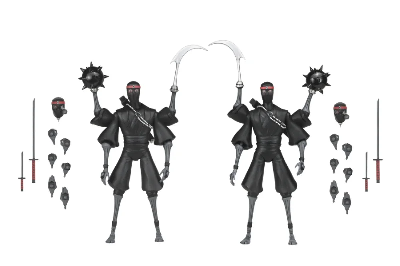 TMNT 2012 CARTOON FOOTBOTS 2-PACK