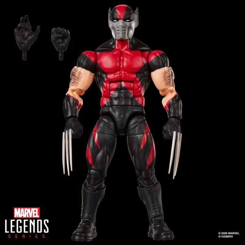 MARVEL LEGENDS BUILDABLE FIGURE SERIES BOX ULTIMATE WOLVERINE ACTION FIGURE