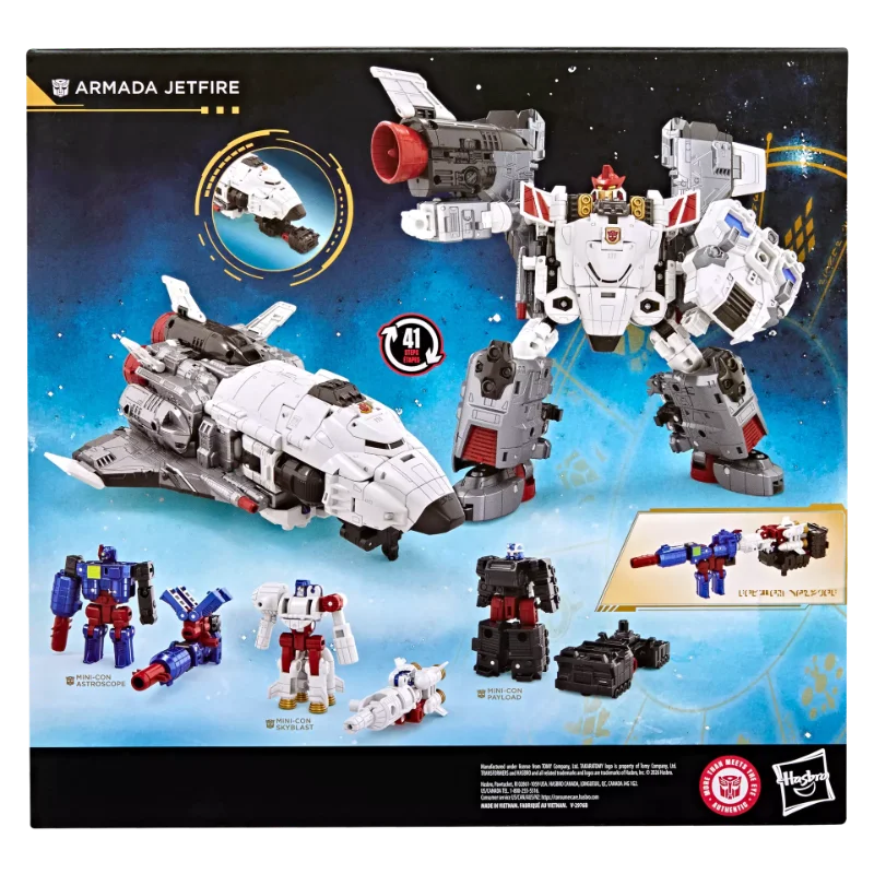 TRANSFORMERS AGE OF THE PRIME ARMADA JETFIRE ACTION FIGURE
