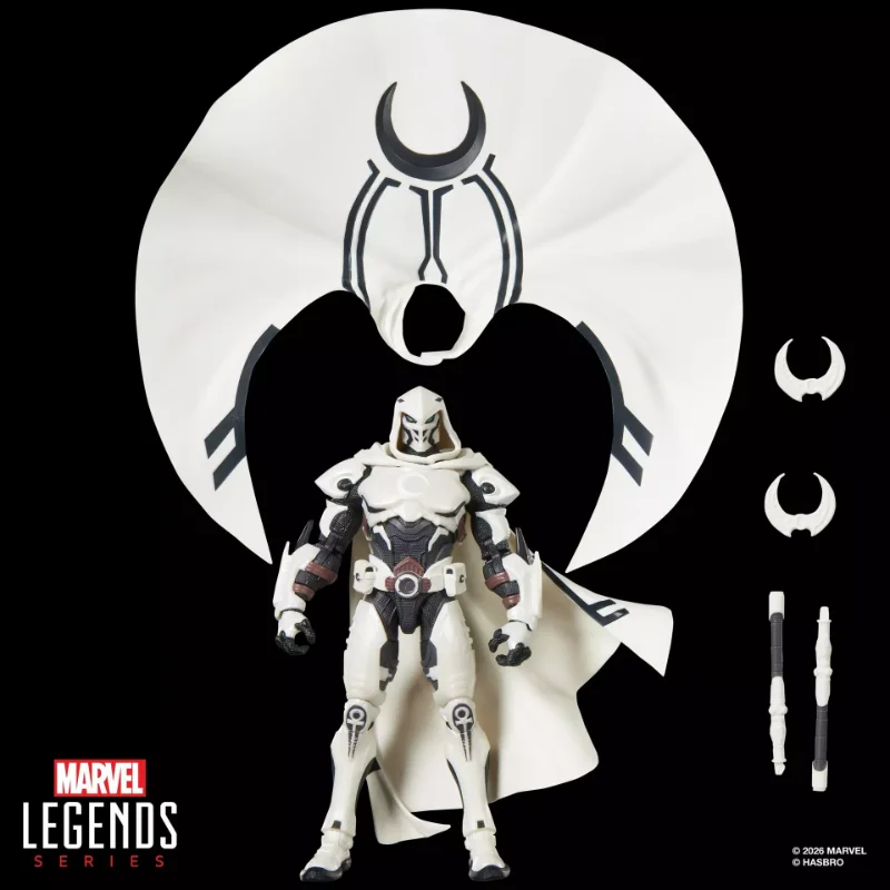 MARVEL LEGENDS MARVEL RIVALS MOON KNIGHT ACTION FIGURE