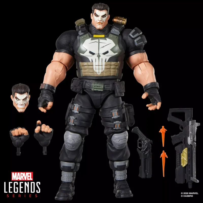 MARVEL LEGENDS MARVEL RIVALS PUNISHER ACTION FIGURE