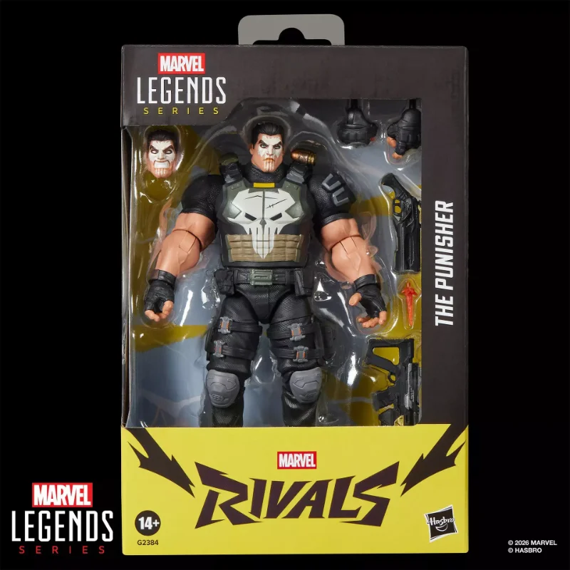 MARVEL LEGENDS MARVEL RIVALS PUNISHER ACTION FIGURE