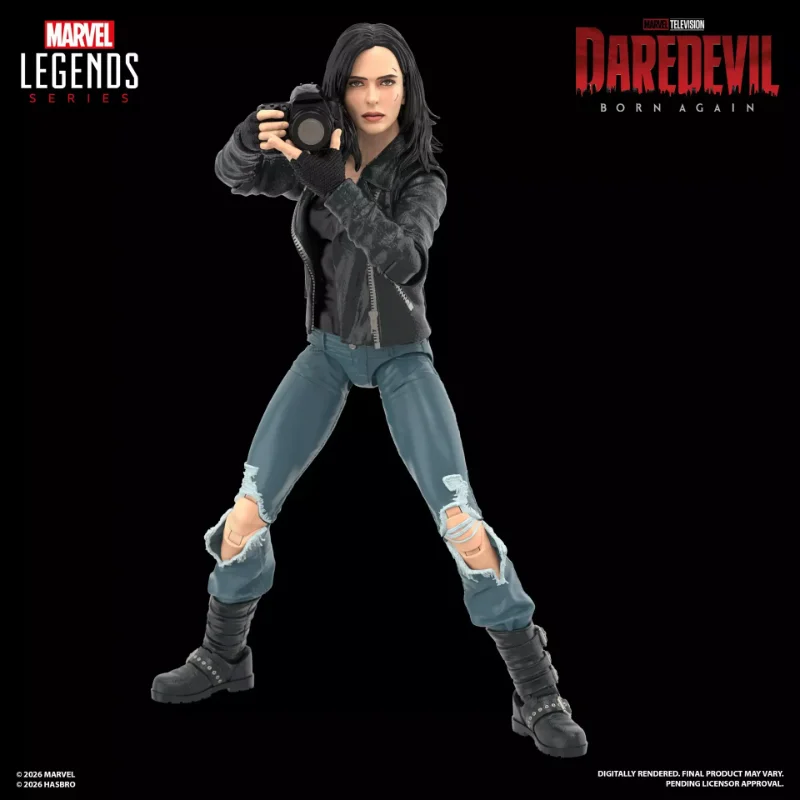 MARVEL LEGENDS DAREDEVIL BORN AGAIN DAREDEVIL AND JESSICA JONES ACTION FIGURES