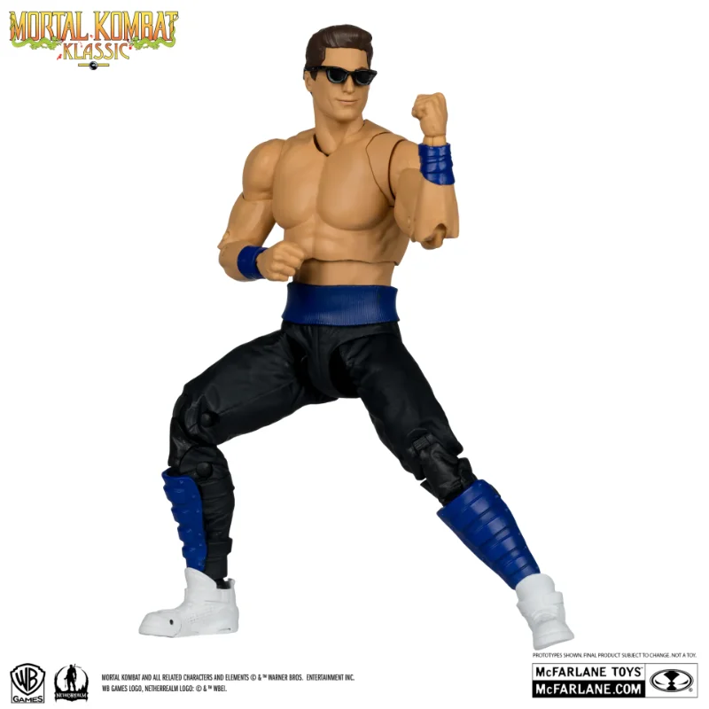 MORTAL KOMBAT KLASSICS 7INCH WAVE 4 JOHNNY CAGE ACTION FIGURE