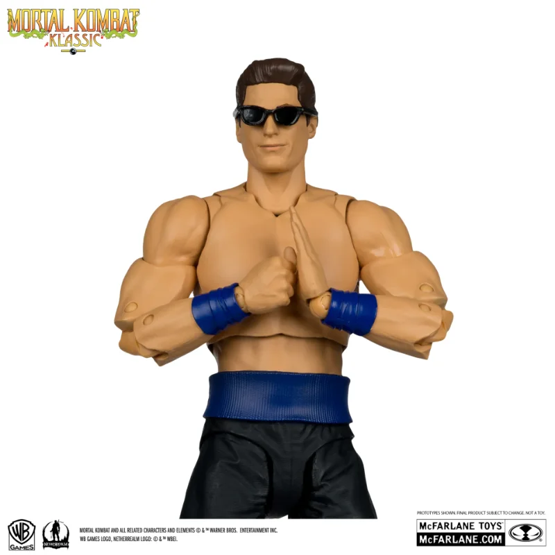MORTAL KOMBAT KLASSICS 7INCH WAVE 4 JOHNNY CAGE ACTION FIGURE