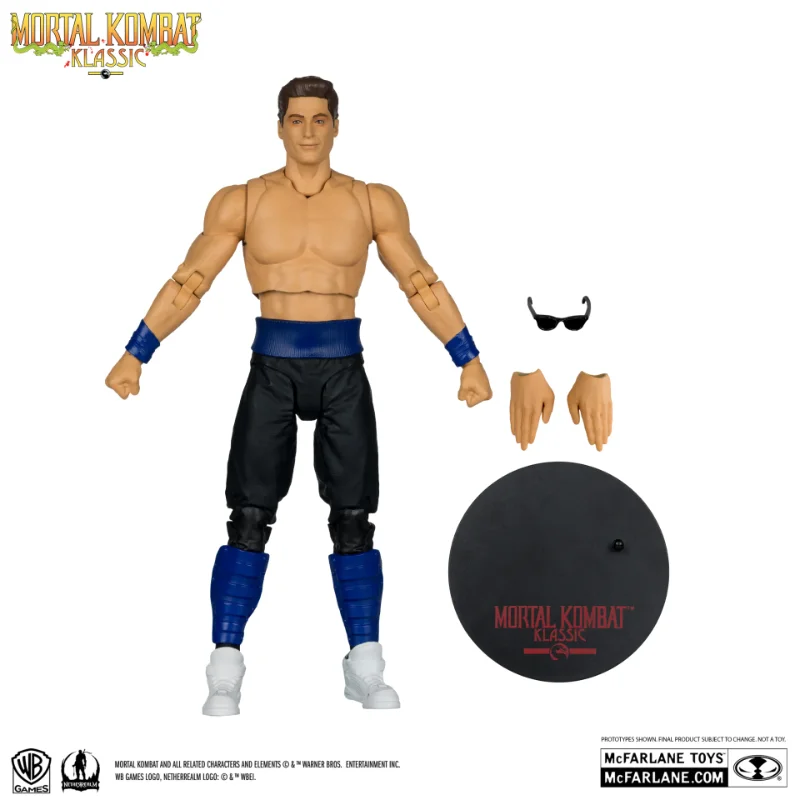MORTAL KOMBAT KLASSICS 7INCH WAVE 4 JOHNNY CAGE ACTION FIGURE