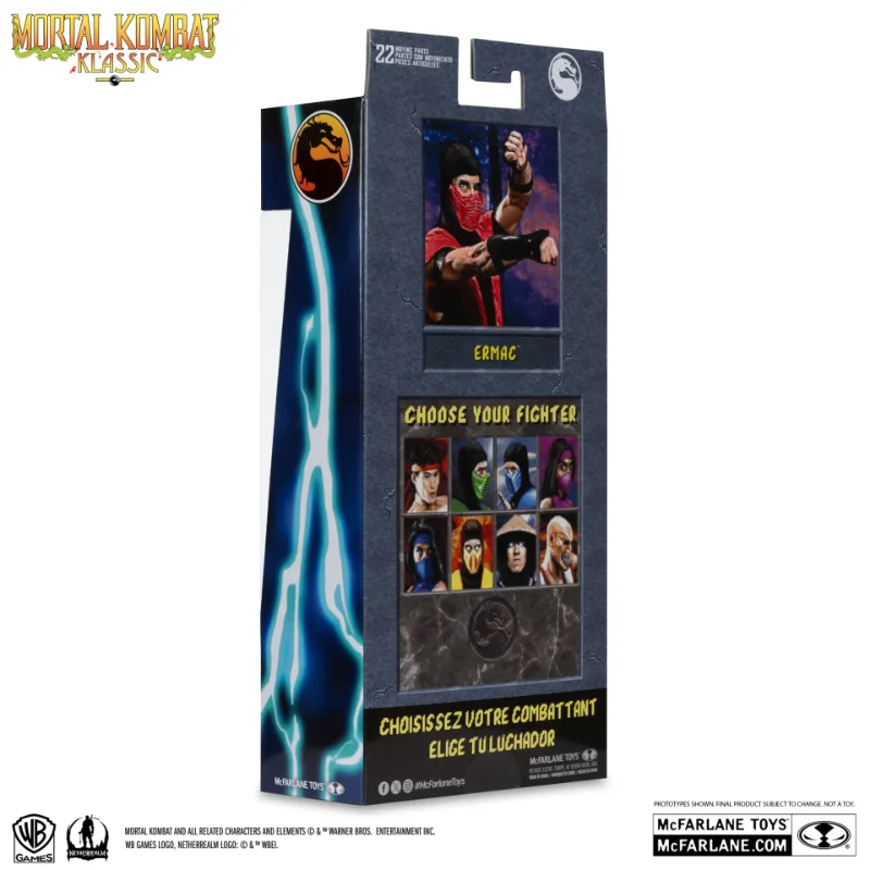 MORTAL KOMBAT KLASSICS 7INCH WAVE 4 ERMAC ACTION FIGURE