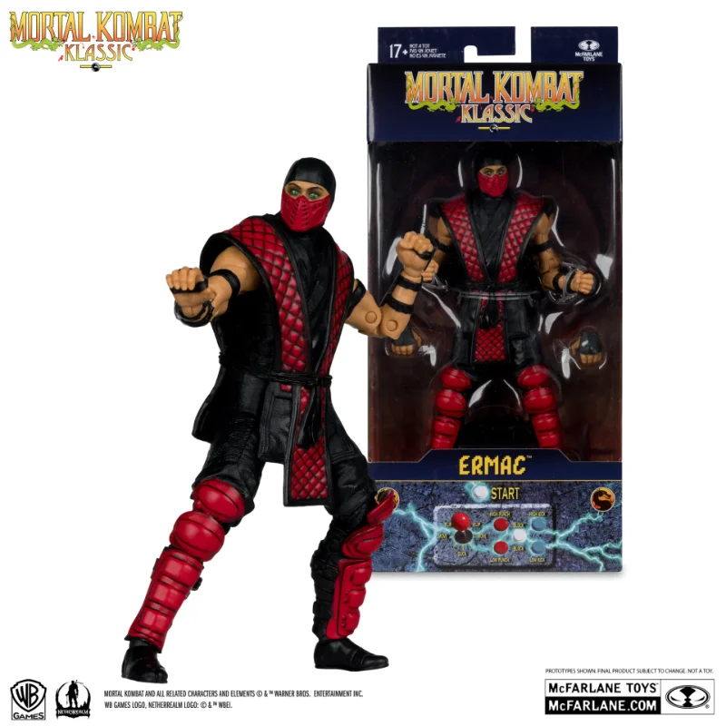 MORTAL KOMBAT KLASSICS 7INCH WAVE 4 ERMAC ACTION FIGURE
