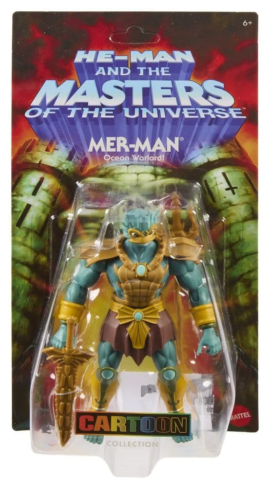 MASTERS OF THE UNIVERSE ORIGINS ACTION FIGURE CARTOON COLLECTION: MER-MAN