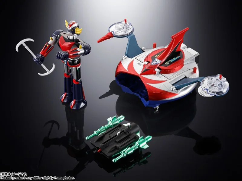 GRENDIZER & UFO SPAZER POPY CHOGOKIN DELUXE SET REISSUE