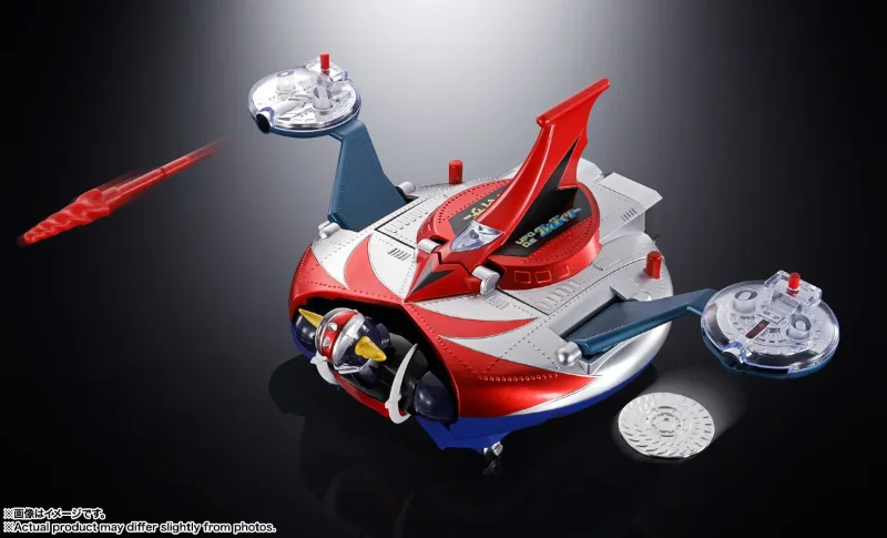 GRENDIZER & UFO SPAZER POPY CHOGOKIN DELUXE SET REISSUE