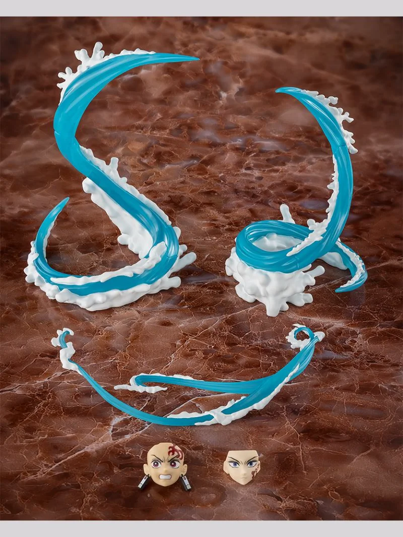 S.H. FIGUARTS - DEMON SLAYER TANJIRO AND GIYU WATER BREATHING EFFECT PARTS SET