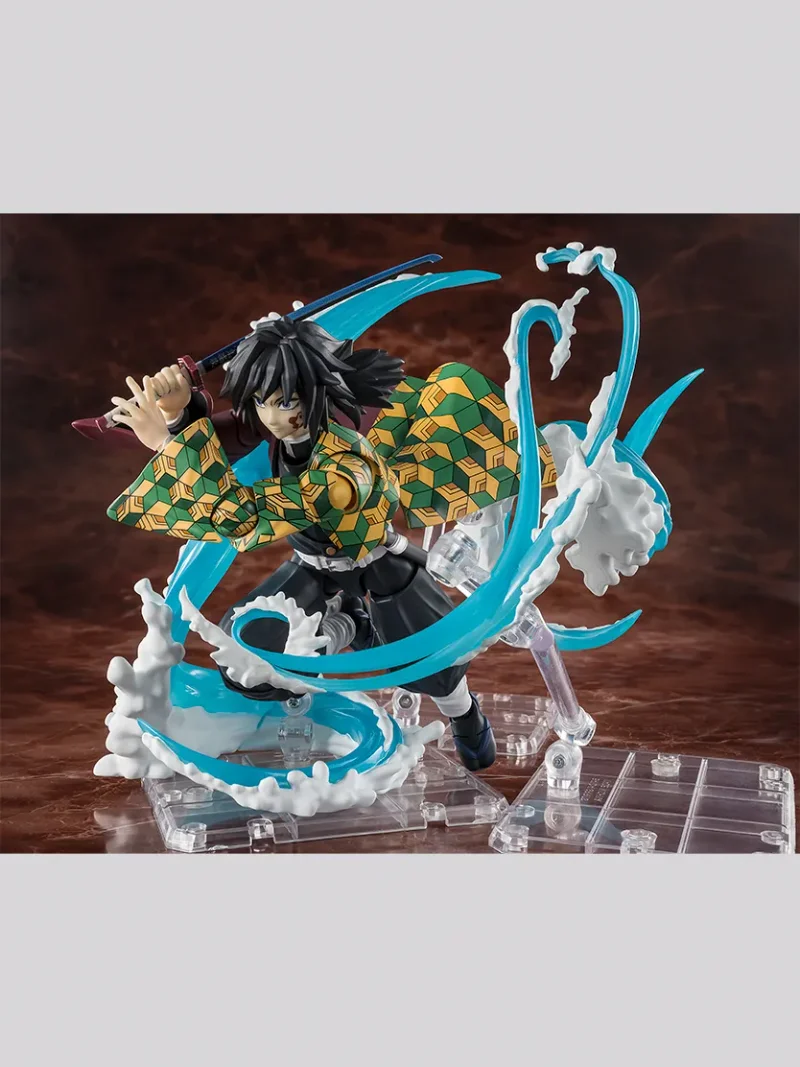 S.H. FIGUARTS - DEMON SLAYER TANJIRO AND GIYU WATER BREATHING EFFECT PARTS SET
