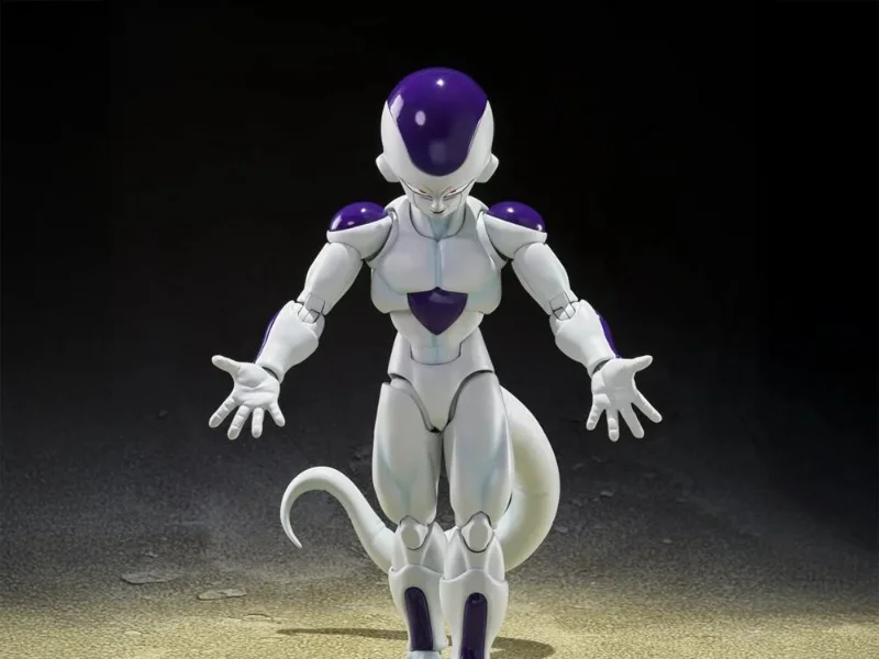 S.H. FIGUARTS - DRAGON BALL Z FRIEZA 4TH FORM UNIVERSE BOTTOMLESS POWER RISTAMPA