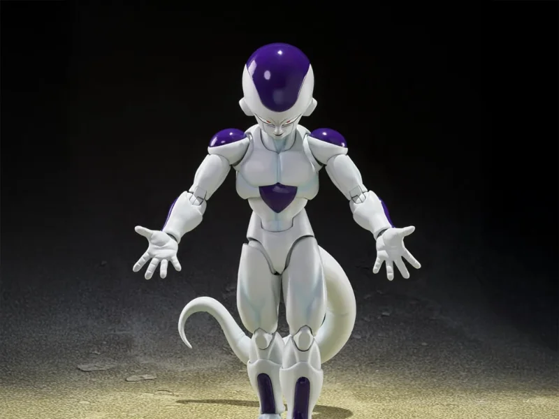 S.H. FIGUARTS - DRAGON BALL Z FRIEZA 4TH FORM UNIVERSE BOTTOMLESS POWER RISTAMPA