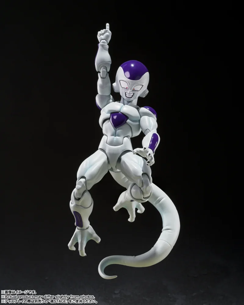 S.H. FIGUARTS - DRAGON BALL Z FRIEZA 4TH FORM UNIVERSE BOTTOMLESS POWER RISTAMPA