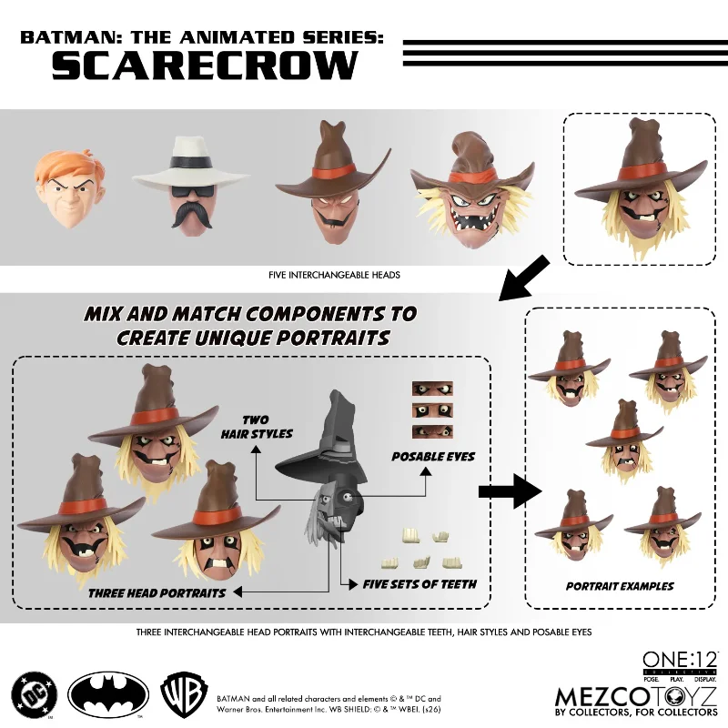 ONE 12 COLLECTIVE BATMAN ANIMATED SERIES SCARECROW