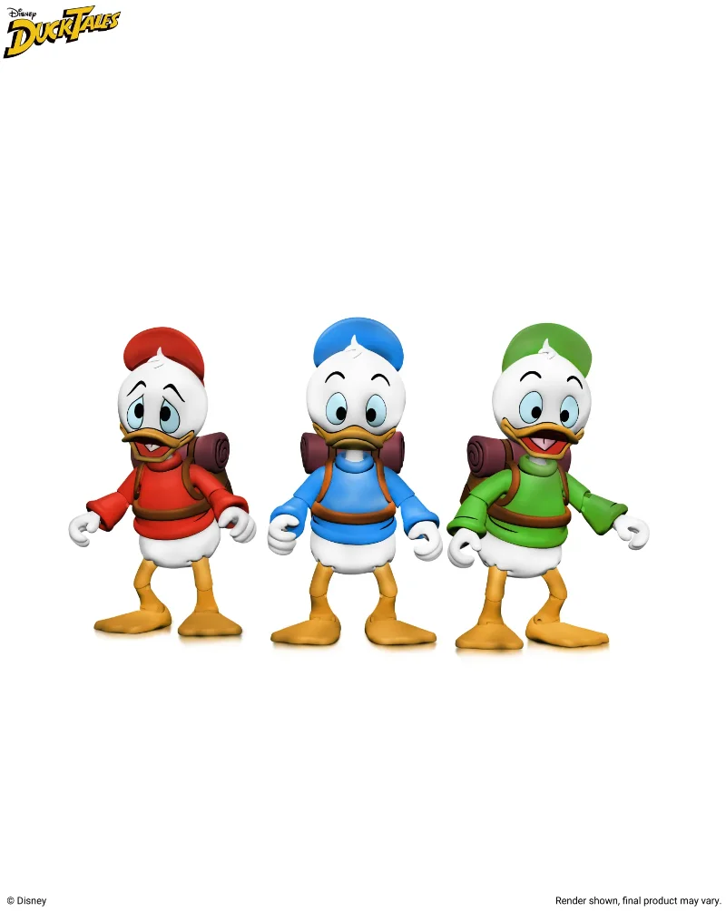 DUCKTALES HUEY DEWEY LOUIE ULTI AF 3PACK
