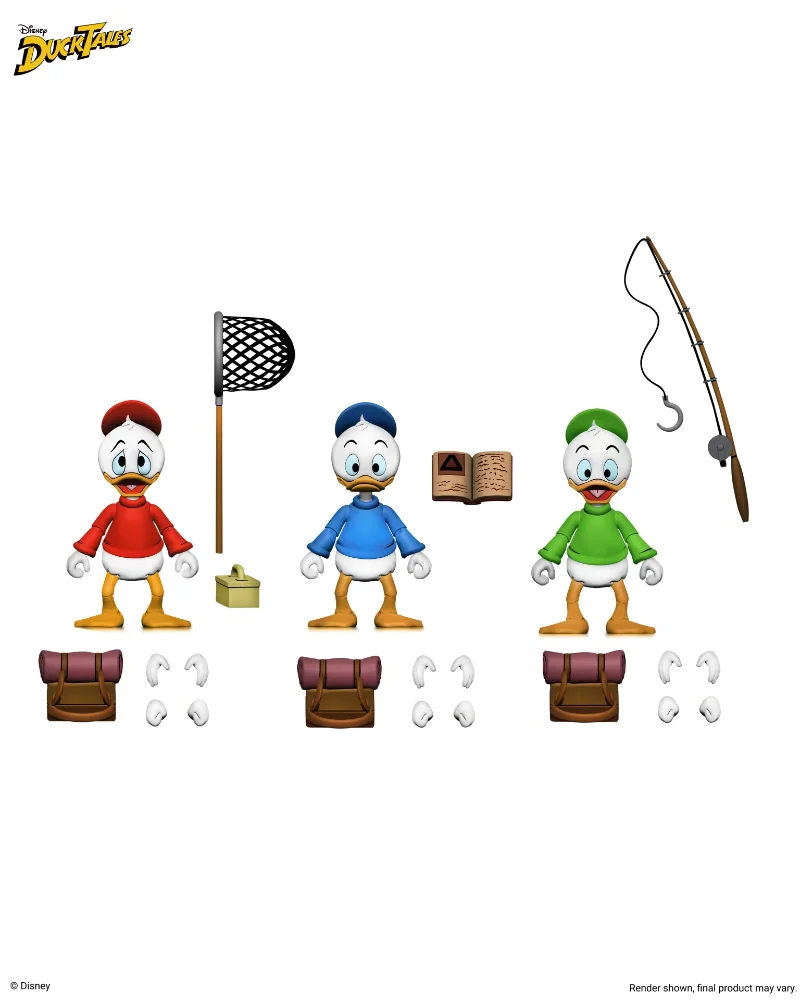 DUCKTALES HUEY DEWEY LOUIE ULTI AF 3PACK