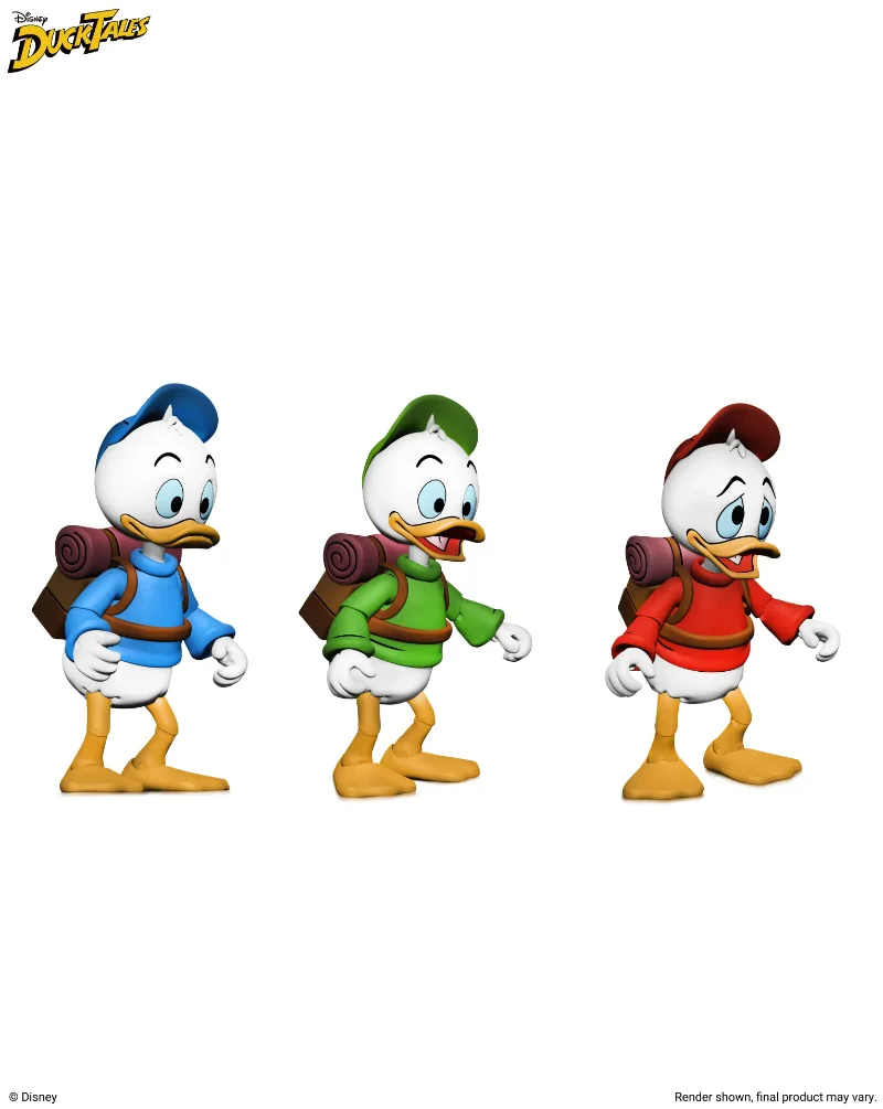 DUCKTALES HUEY DEWEY LOUIE ULTI AF 3PACK