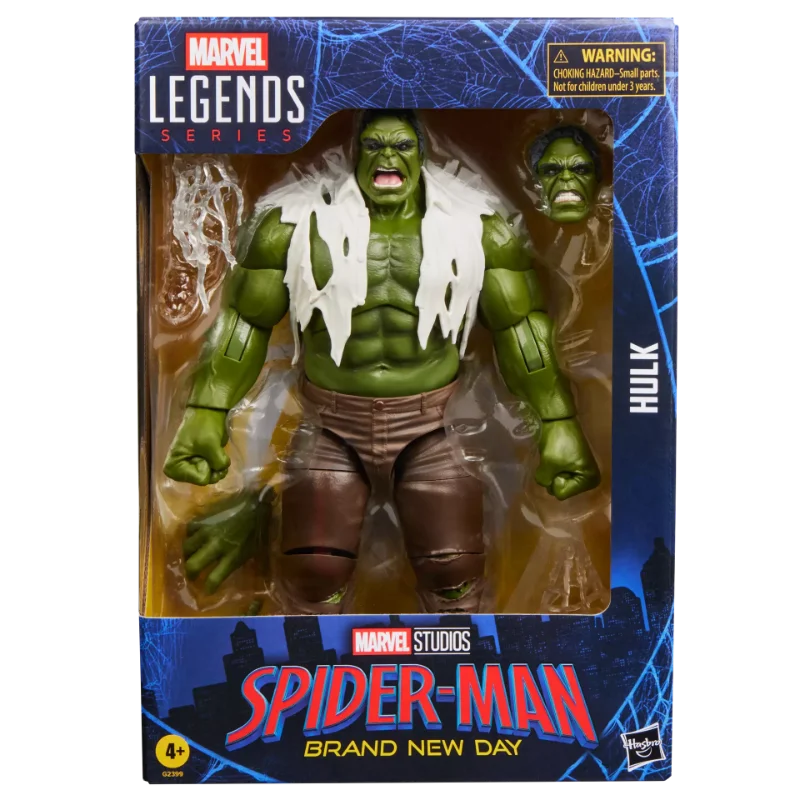 MARVEL LEGENDS SPIDER-MAN BRAND NEW DAY HULK ACTION FIGURE