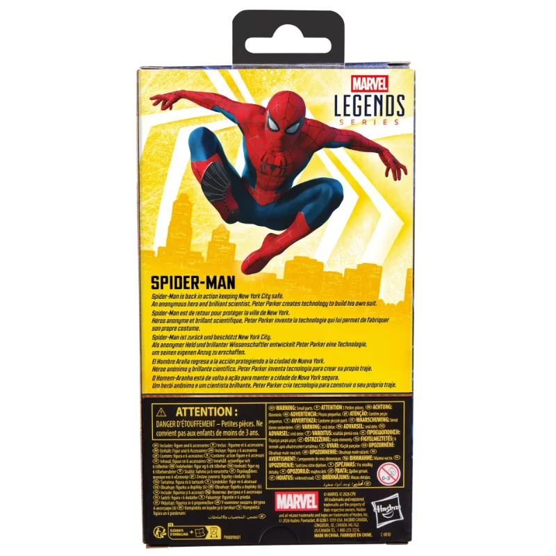 MARVEL LEGENDS SPIDER-MAN BRAND NEW DAY SPIDER-MAN ACTION FIGURE