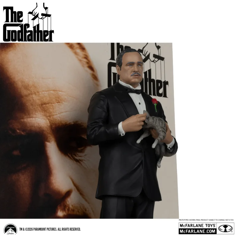 MOVIE MANIACS DON CORLEONE THE GODFATHER 6INCH POSED FIGURE