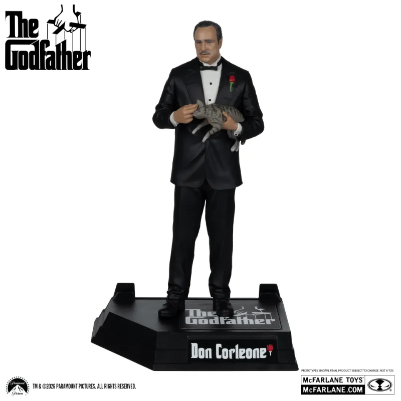 MOVIE MANIACS DON CORLEONE THE GODFATHER 6INCH POSED FIGURE