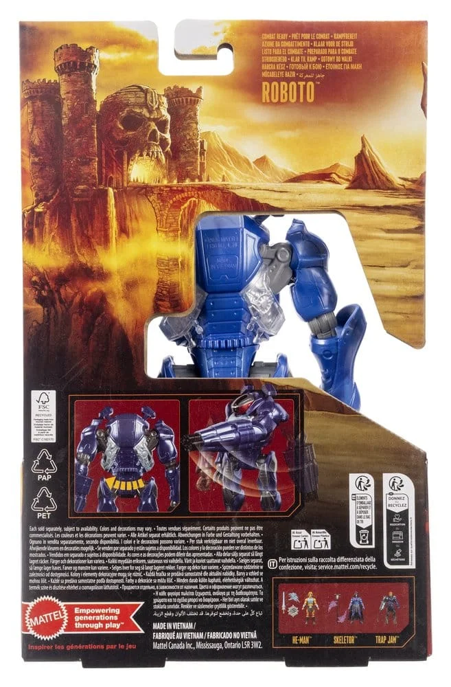 MASTERS OF THE UNIVERSE 2026 MOVIE COMBAT READY ROBOTO 14 CM