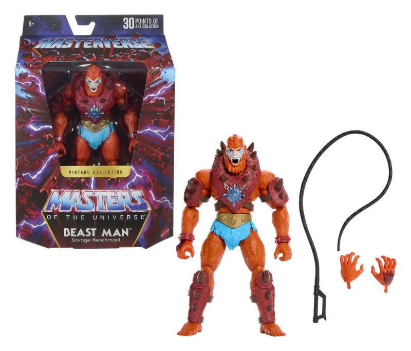 MASTERS OF THE UNIVERSE MASTERVERSE VINTAGE COLLECTION: BEAST MAN