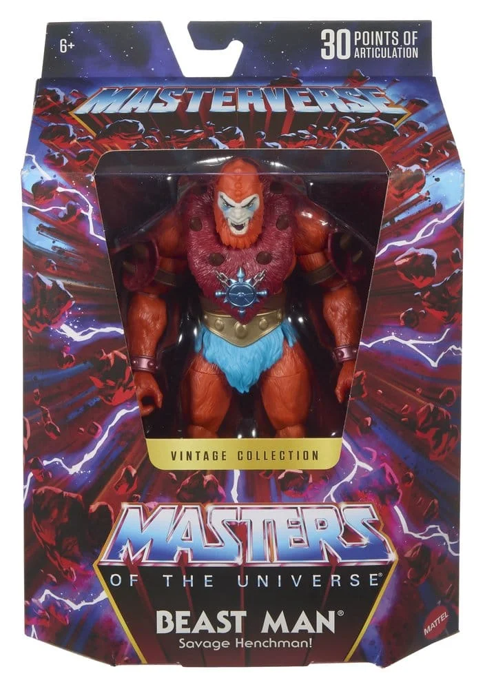 MASTERS OF THE UNIVERSE MASTERVERSE VINTAGE COLLECTION: BEAST MAN