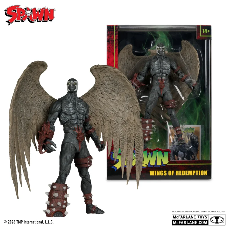 SPAWN 7INCH WAVE 9 WINGS OF REDEMPTION SPAWN ACTION FIGURE