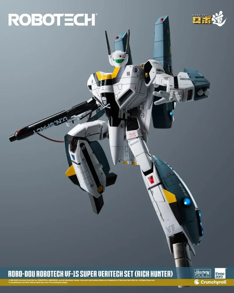 ROBO-DOU ROBOTECH VF-1S RICK HUNTER SUPER VERITECH SET FIGURE