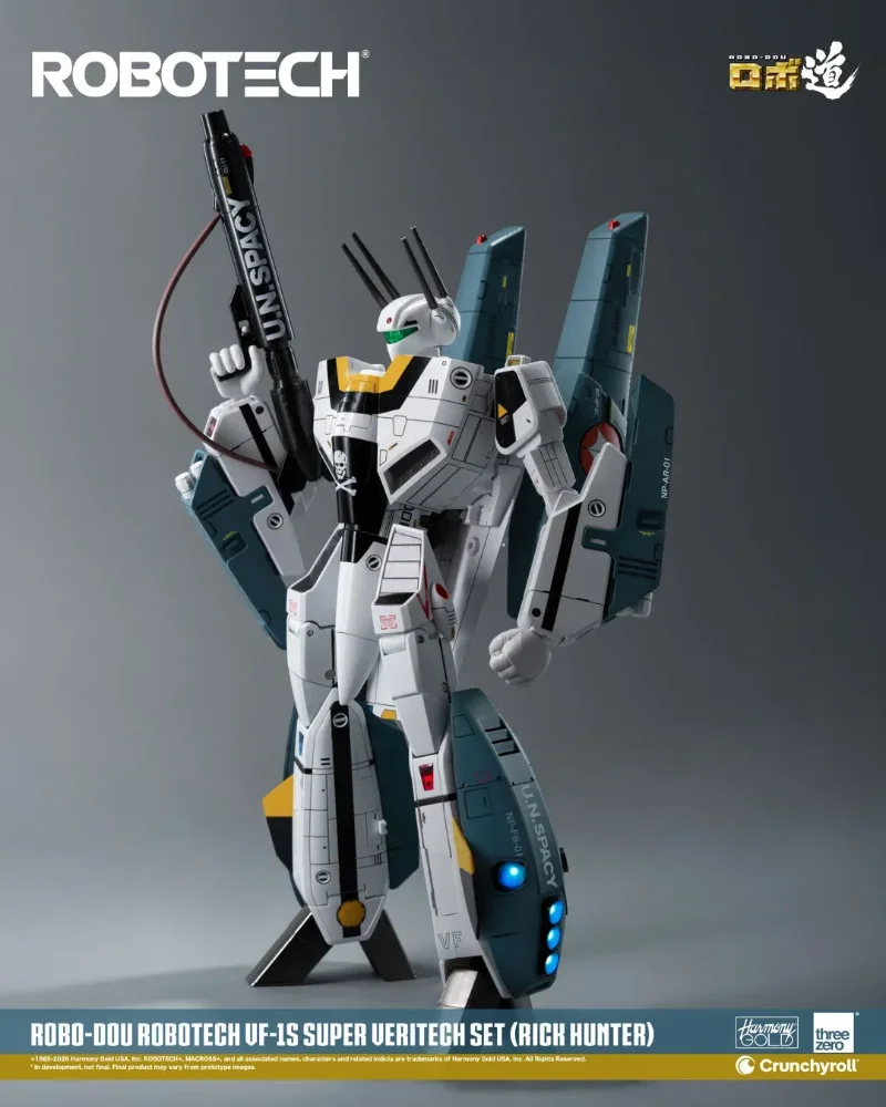 ROBO-DOU ROBOTECH VF-1S RICK HUNTER SUPER VERITECH SET FIGURE