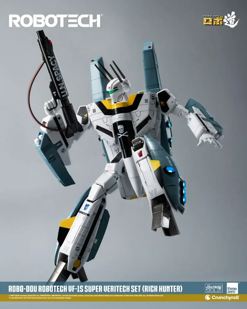 ROBO-DOU ROBOTECH VF-1S RICK HUNTER SUPER VERITECH SET FIGURE