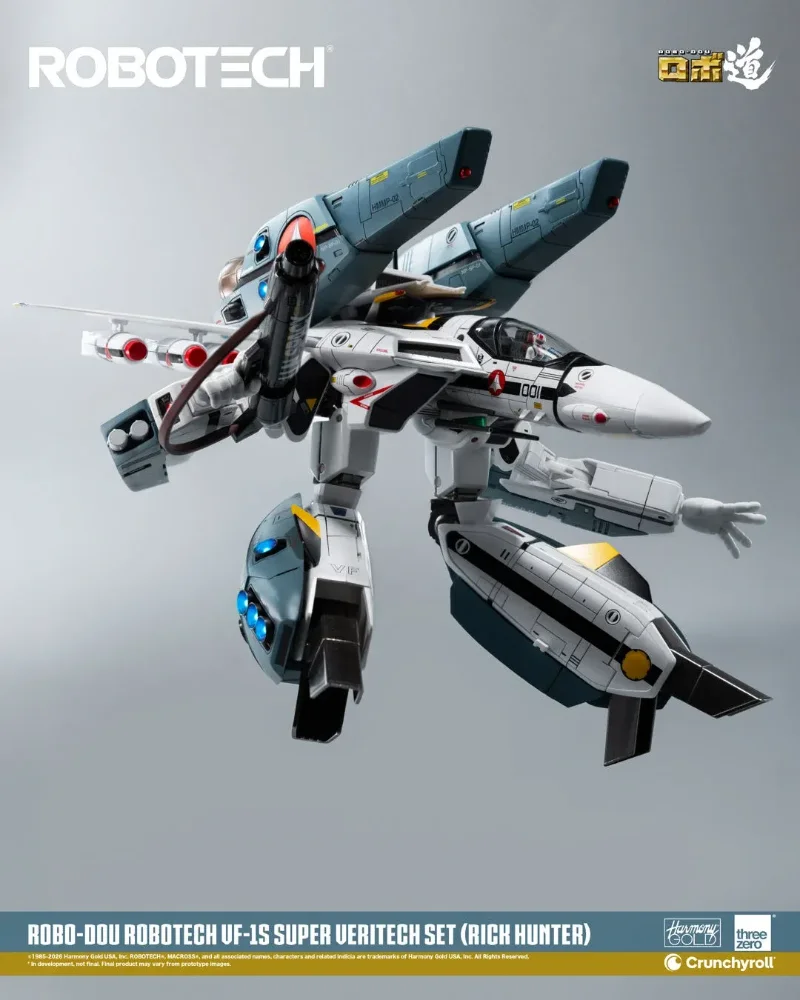 ROBO-DOU ROBOTECH VF-1S RICK HUNTER SUPER VERITECH SET FIGURE