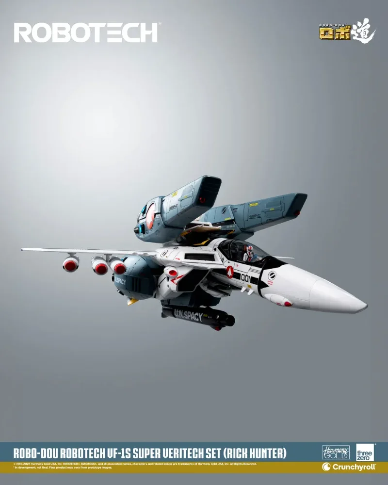 ROBO-DOU ROBOTECH VF-1S RICK HUNTER SUPER VERITECH SET FIGURE