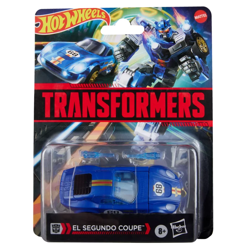 TRANSFORMERS X HOT WHEELS EL SEGUNDO ACTION FIGURE