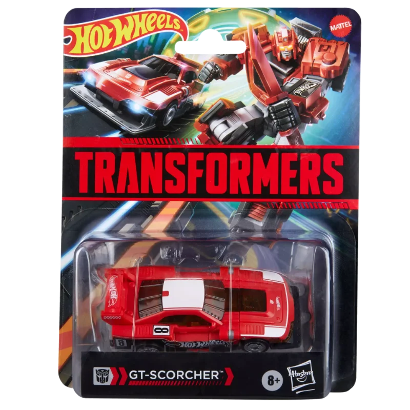 TRANSFORMERS X HOT WHEELS GT-SCORCHER ACTION FIGURE