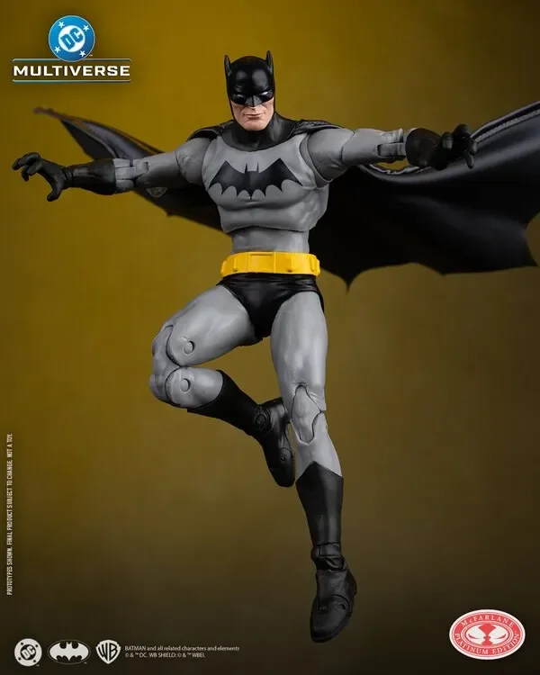DC MULTIVERSE 7INCH BATMAN #1 PLATINUM ACTION FIGURE