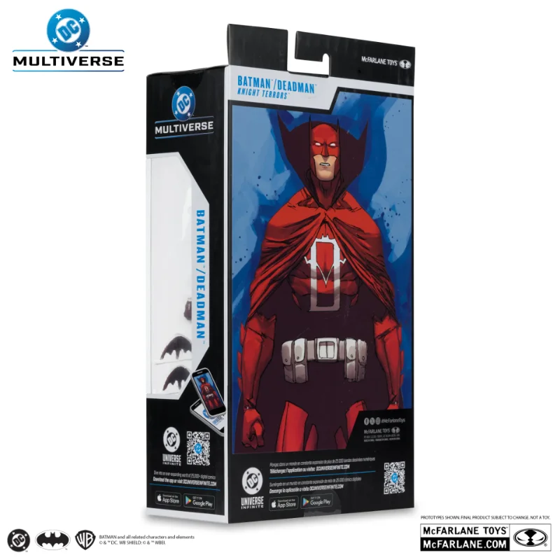 DC MULTIVERSE 7INCH BATMAN/DEADMAN KNIGHT TERRORS ACTION FIGURE