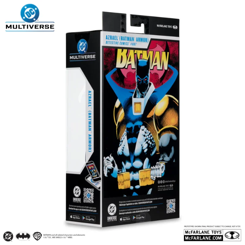 DC MULTIVERSE 7INCH AZRAEL BATMAN KNIGHTQUEST ACTION FIGURE