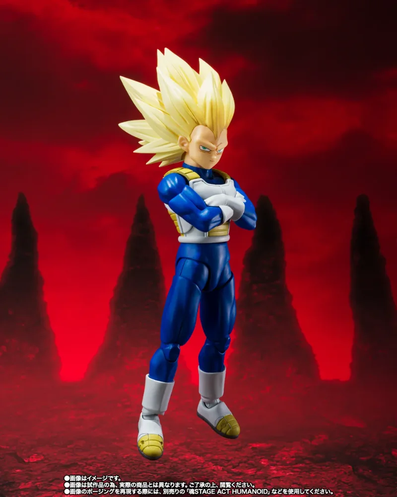 S.H. FIGUARTS - DRAGON BALL DAIMA SUPER SAIYAN 3 VEGETA