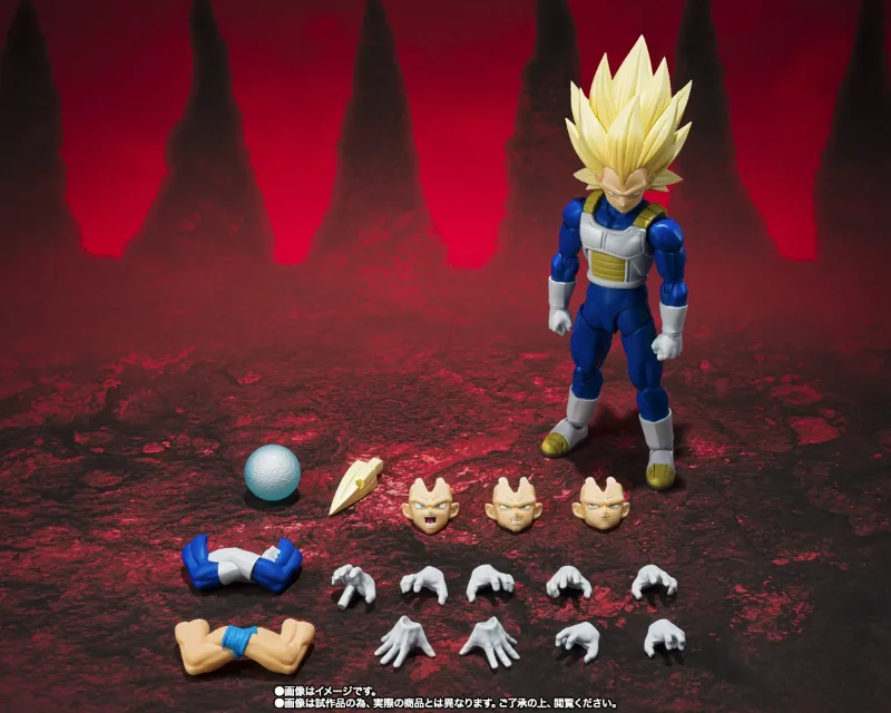 S.H. FIGUARTS - DRAGON BALL DAIMA SUPER SAIYAN 3 VEGETA