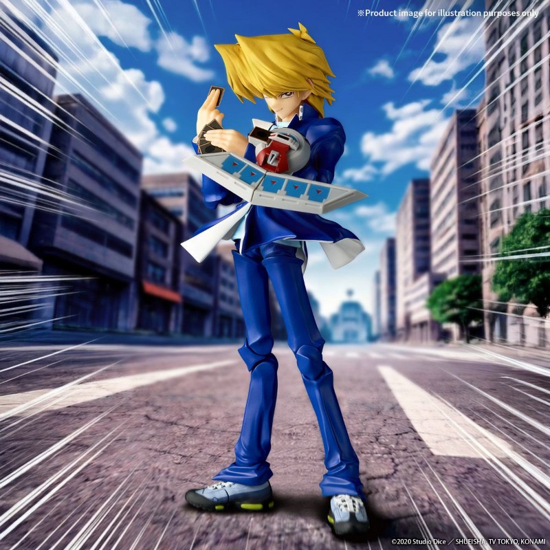 REVOLTECH YU-GI-OH JOEY WHEELER ACTION FIGURE