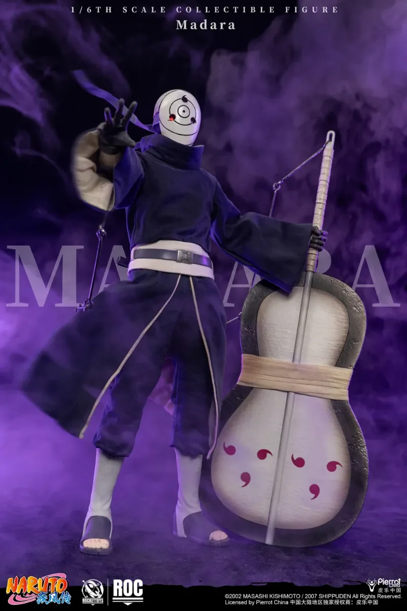 1/6 ROC-21 NARUTO - MADARA UCHIHA (WHITE MASK)