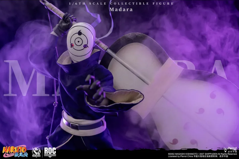 1/6 ROC-21 NARUTO - MADARA UCHIHA (WHITE MASK)